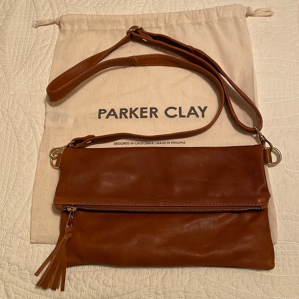 Parker Clay Makeda Leather Crossbody Bag